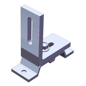 MageFoot with L Bracket for Metal Roof MageFoot with L Bracket for Metal Roof